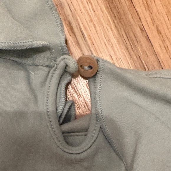 Kids Light Blue Ruffled Top - Picture 4 of 4